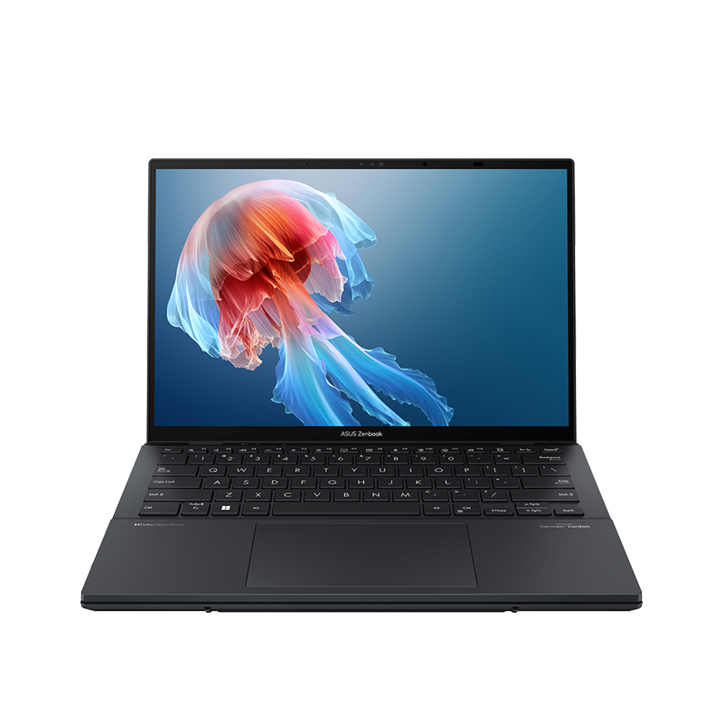 华硕灵耀14 双屏 全新酷睿标压Ultra9 2.8K 120Hz OLED双触控屏AI超轻薄商务办公笔记本电脑(185H 32G 1T) 黑高清大图