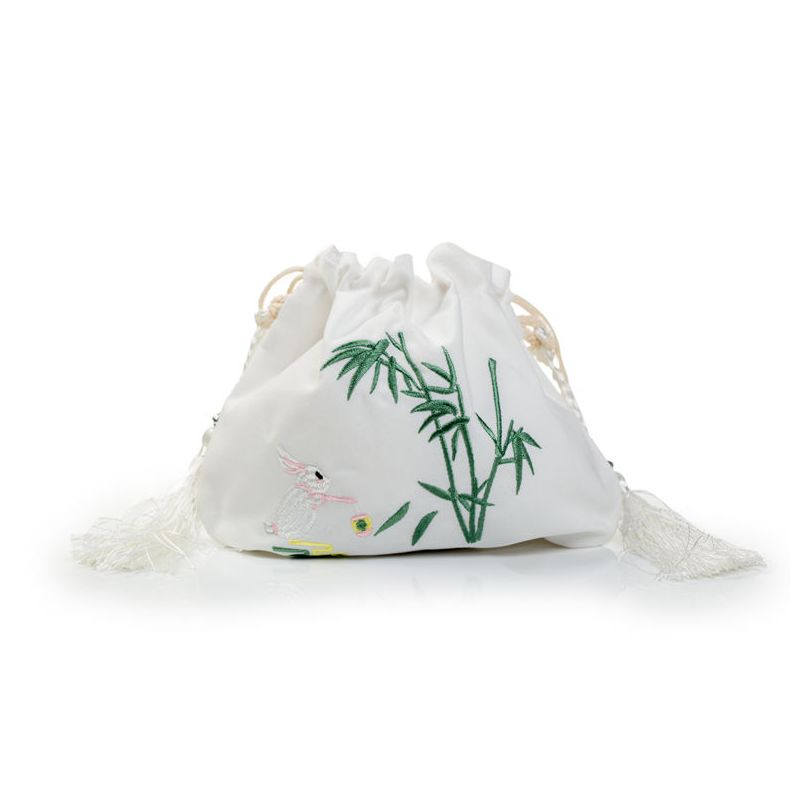 美特汉服包包女古风配汉服的配饰包荷包古代古装汉元素绣花刺绣斜挎包