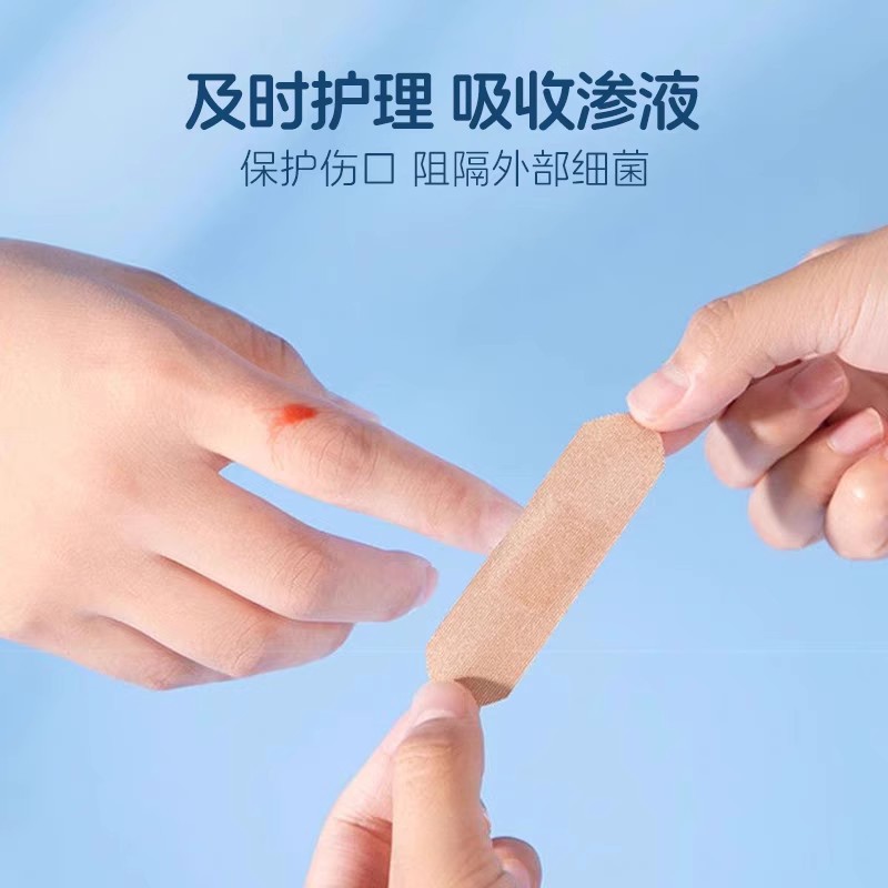 海氏海诺 6片装防水型OK绷创可贴皮肤伤口护理无菌创口贴一次性透气伤可贴高清大图