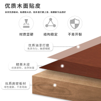 臻远 ZY-BGZ-31办公桌木质贴皮油漆办公桌经理桌1.4米