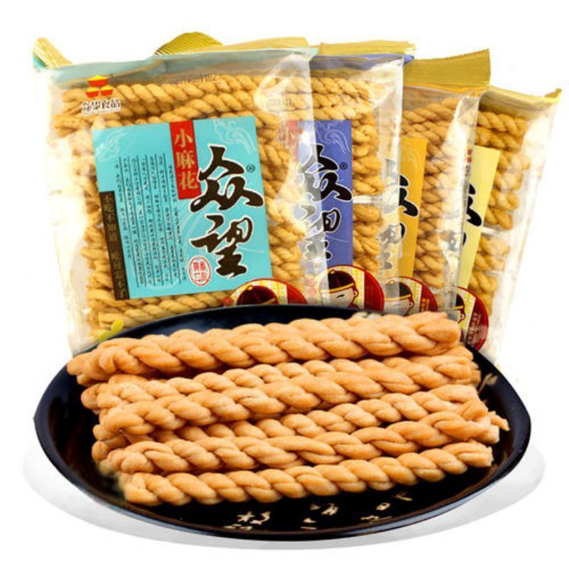 众望鸡汁咸味小麻花130g