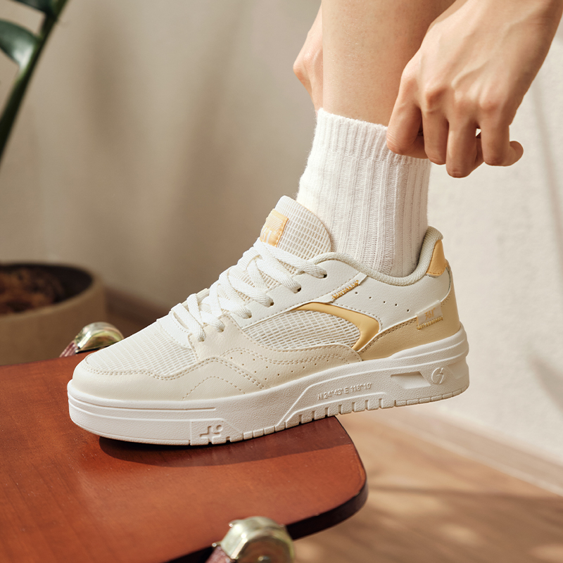 361°女鞋透气运动鞋新款网面鞋子休闲鞋小白鞋百搭板鞋女