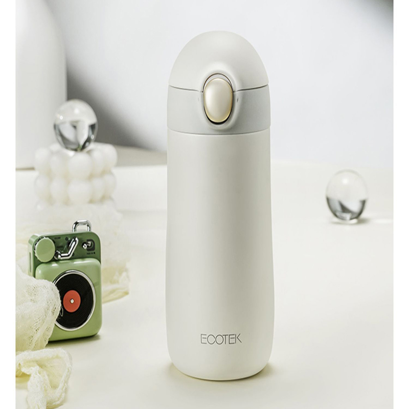 小窝厘 ECOTEK300ml保温杯奶昔白定制版QU30