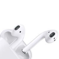 苹果（Apple） 蓝牙耳机 AirPods【官方标配】适用苹果安卓 双耳 入耳式耳机