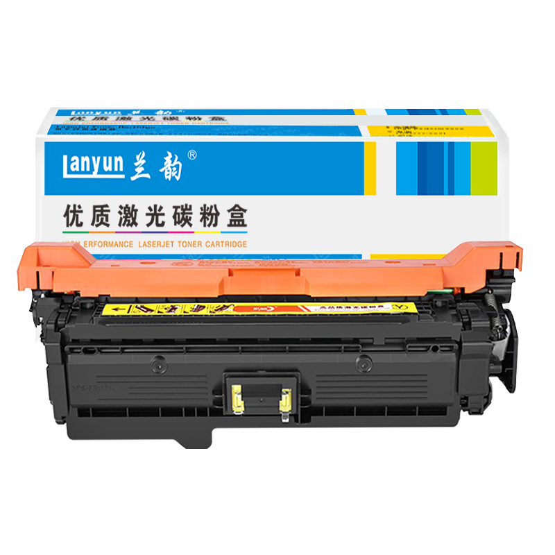 兰韵LY-262 黄色硒鼓 适用于惠普4025/4520/4525高清大图