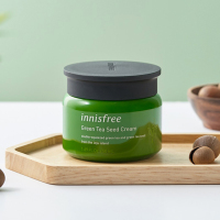 [打造亮泽肌肤]Innisfree 悦诗风吟 绿茶精萃 水分保湿 面霜 50ml/瓶 延缓氧化