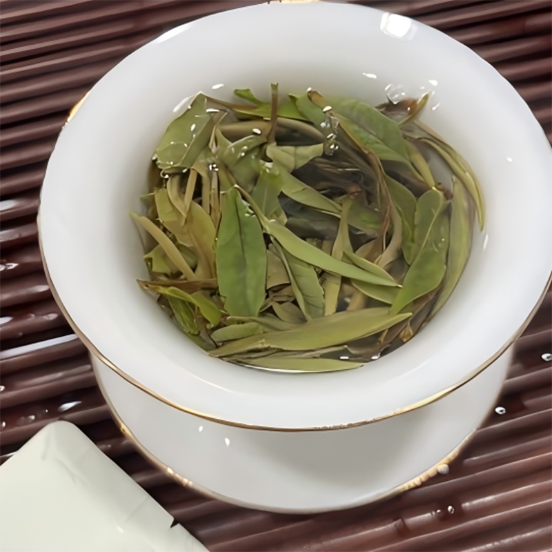 落洋赋 白牡丹(白茶)2024年高山茶鲜叶 30泡*5g 净含量:150g高清大图
