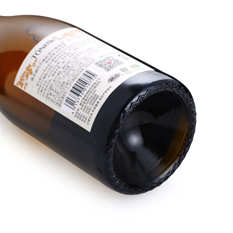 通化(TONHWA)葡萄酒 威代尔晚收葡萄酒 爱在深秋白葡萄酒 12度750ml*6支 甜型酒 (新老包装随机发货)高清大图