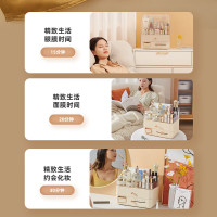 意可可化妆品收纳盒(轻奢款)-定时款E2373随机颜色
