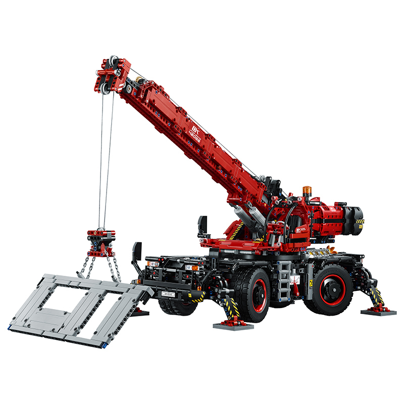 LEGO乐高 Technic机械组系列 复杂地形起重机42082 积木玩具