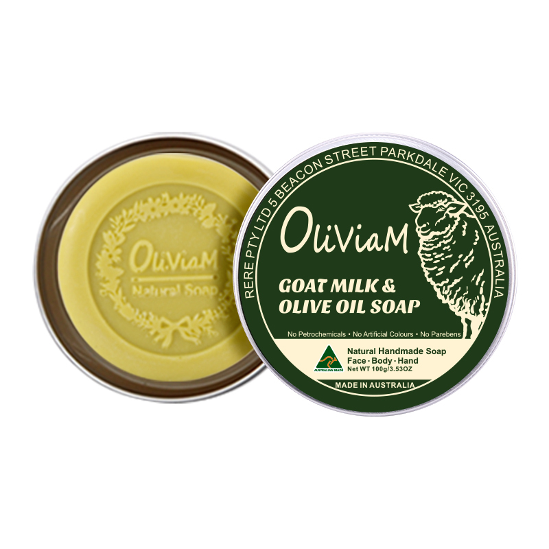 Oliviam澳莉维亚 羊奶橄榄油手工皂