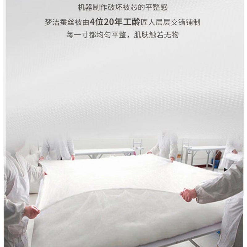 梦洁-臻享超柔蚕丝被-云梦瑶 200*230cm高清大图