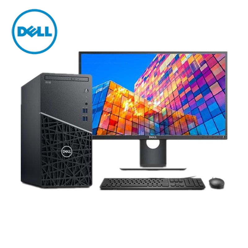 戴尔(Dell)成铭3991商用台式电脑整机19.5英寸显示器(I7-10700 8G 1T 2G独 W10)