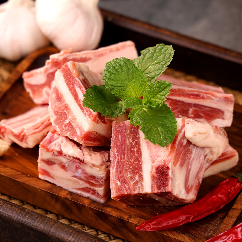 鲜飨 内蒙原切草原羊肉598礼盒3000g高清大图