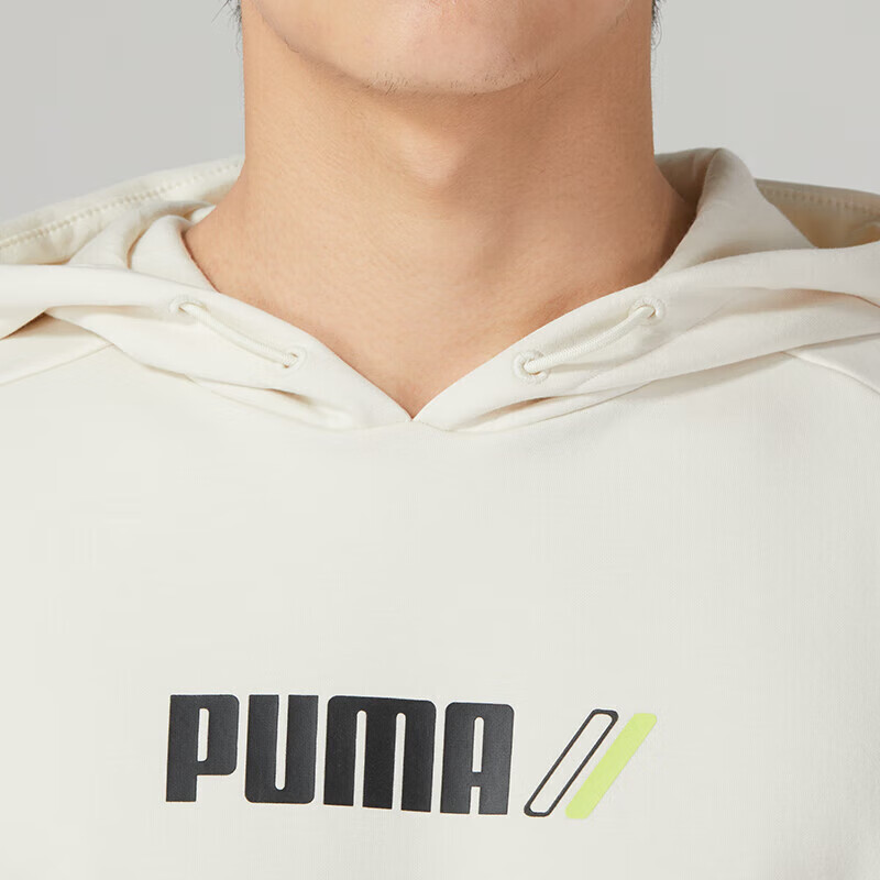 彪马(PUMA)男装 新款运动服跑步健身训练上衣舒适休闲连帽套衫时尚卫衣846547-73 ZP