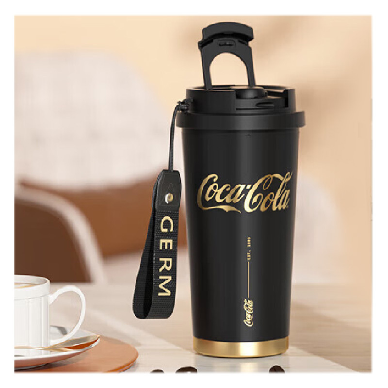 格沵germ可口可乐联名款闪耀保温杯暮色黑500ml
