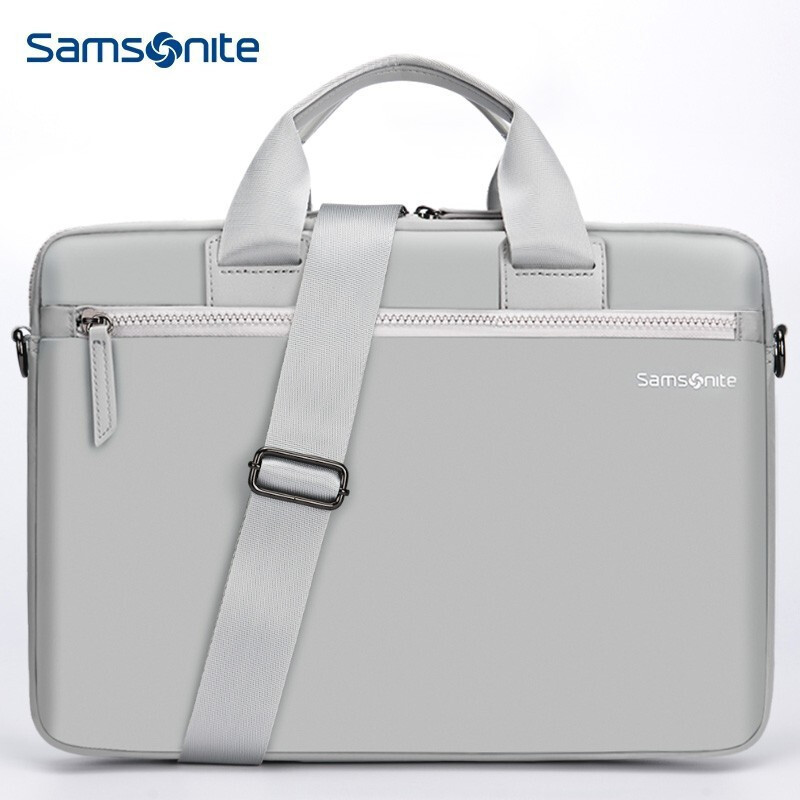 新秀丽电脑包手提包女士背包 samsonite苹果微软笔记本电脑内胆包13.3英寸轻薄
