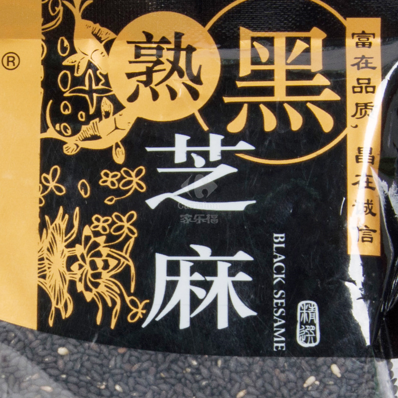 富昌黑芝麻100g高清大图