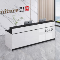 昇恒轩 导购台 招待台公司前台桌接待台 收银台柜台 200x60x100cm 定制款 不含上楼费 个