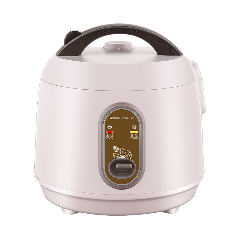 荣事达(Royalstar)RX-16YK米白色1.6L迷你电饭煲 家用1-2人保温小型煮饭锅
