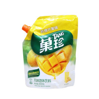 菓珍果味冲饮固体饮料壶嘴装热情芒果味400g/袋 亿滋出品