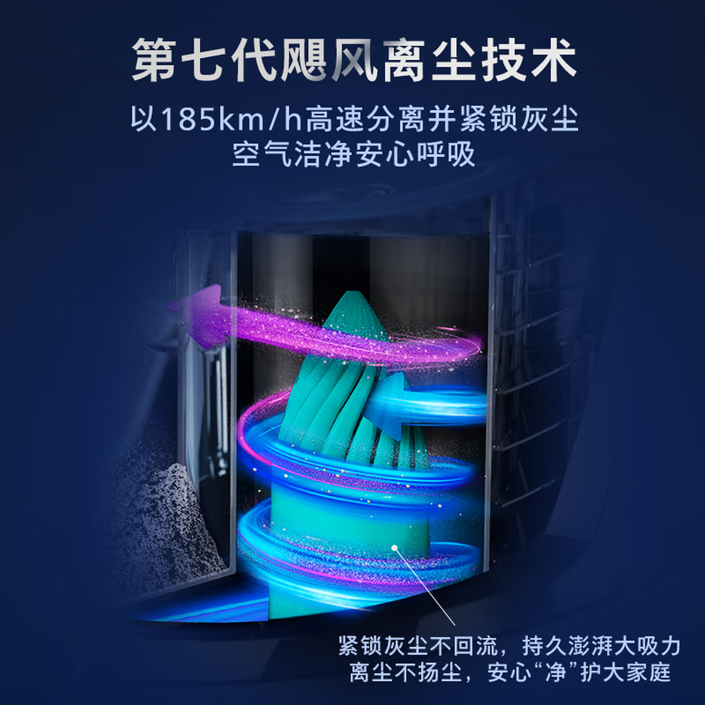 飞利浦(PHILIPS)卧式吸尘器家用清洁机强劲1700W大功率大吸力吸尘吸灰吸螨虫除螨宠物家庭适用FC9573/82高清大图