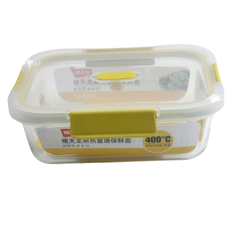 禧天龙(Citylong)H-8486玻璃保鲜盒 家用冰箱微波炉烤箱便当盒带盖密封小汤碗餐盒高清大图