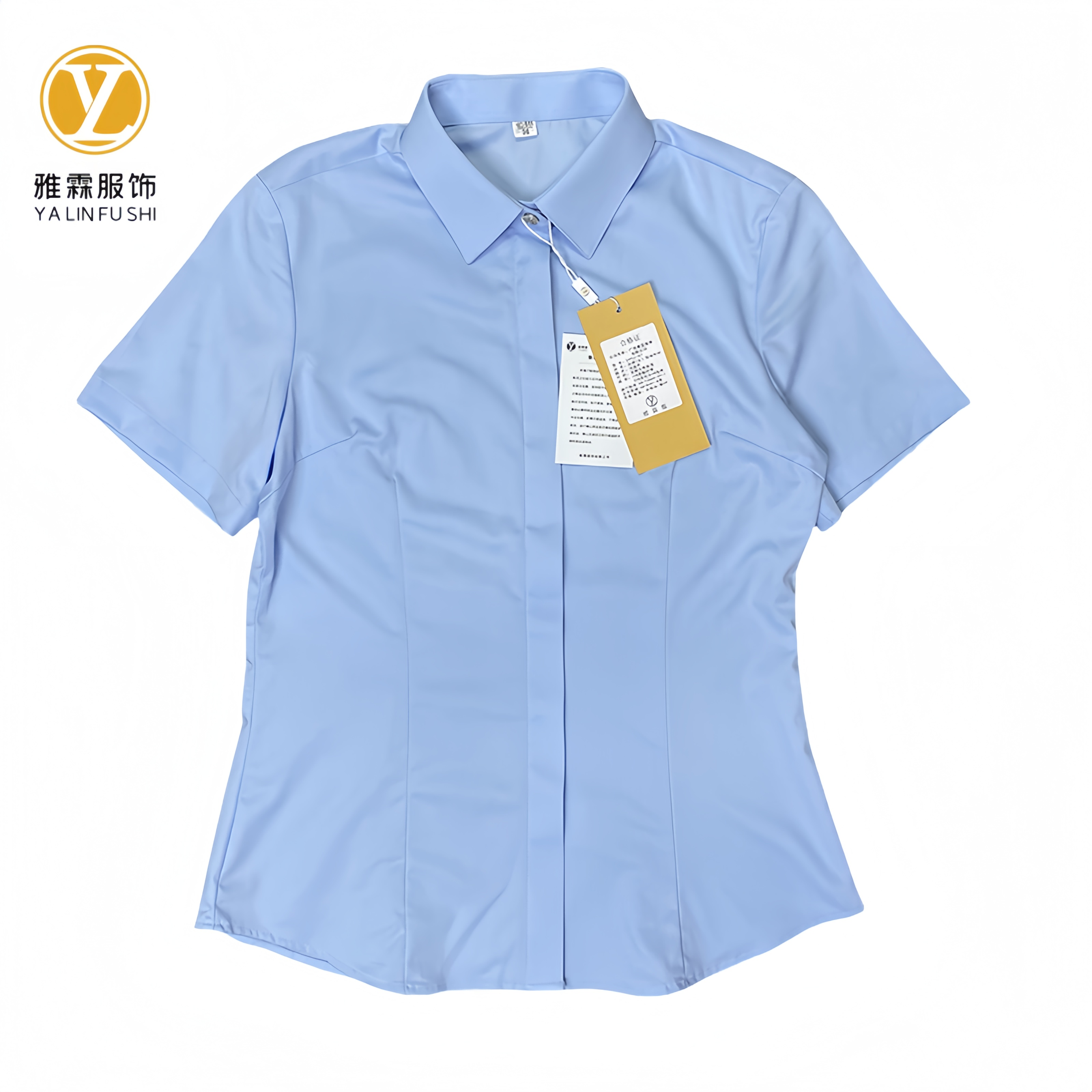 雅霖服 高端(女)短袖衬衫24YLF-G7 件高清大图
