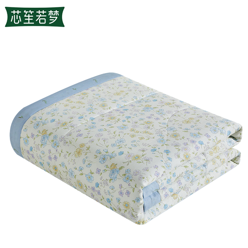 芯笙若梦 夏凉被 1.8*2M 床高清大图