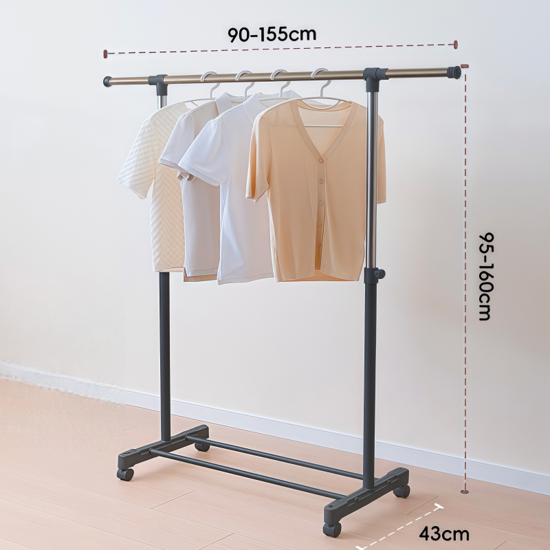 凡尔尚晾衣架 衣架陈列架1550*430*1600mm个