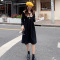 美动态大码女装2022春季新款连衣裙女温柔风胖mm收腰显瘦气质裙子