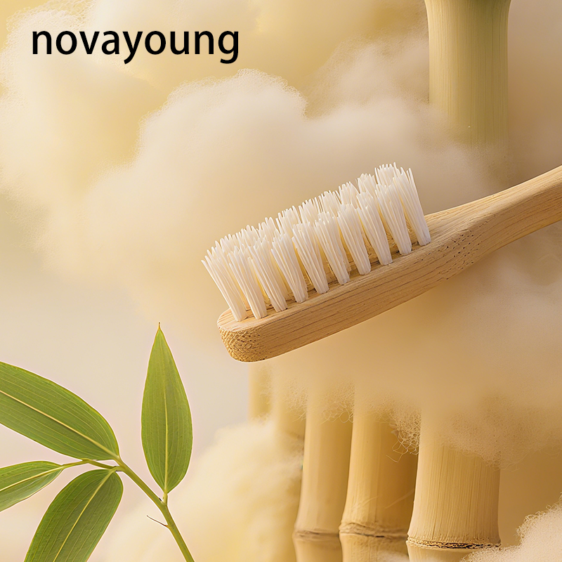 novayoungN1023纤柔软毛宽头牙刷4支装高清大图
