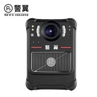 警翼F1执法记录仪3200万高清红外夜视移动侦测超强防护防水防震肩带背夹多种佩戴128G版单电