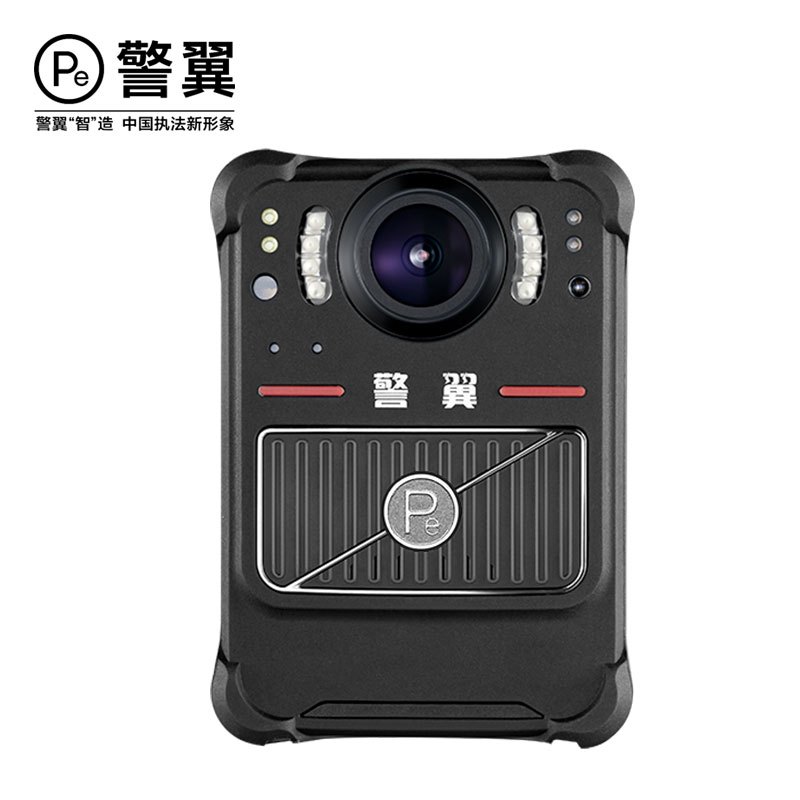 警翼F1执法记录仪3200万高清红外夜视移动侦测超强防护防水防震肩带背夹多种佩戴128G版单电