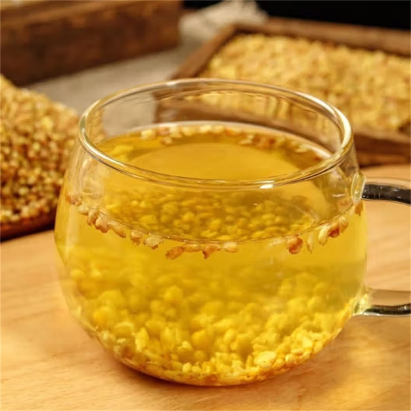 甄选黄苦荞茶100克正品干货新货荞麦茶煮水泡茶麦香型9260高清大图