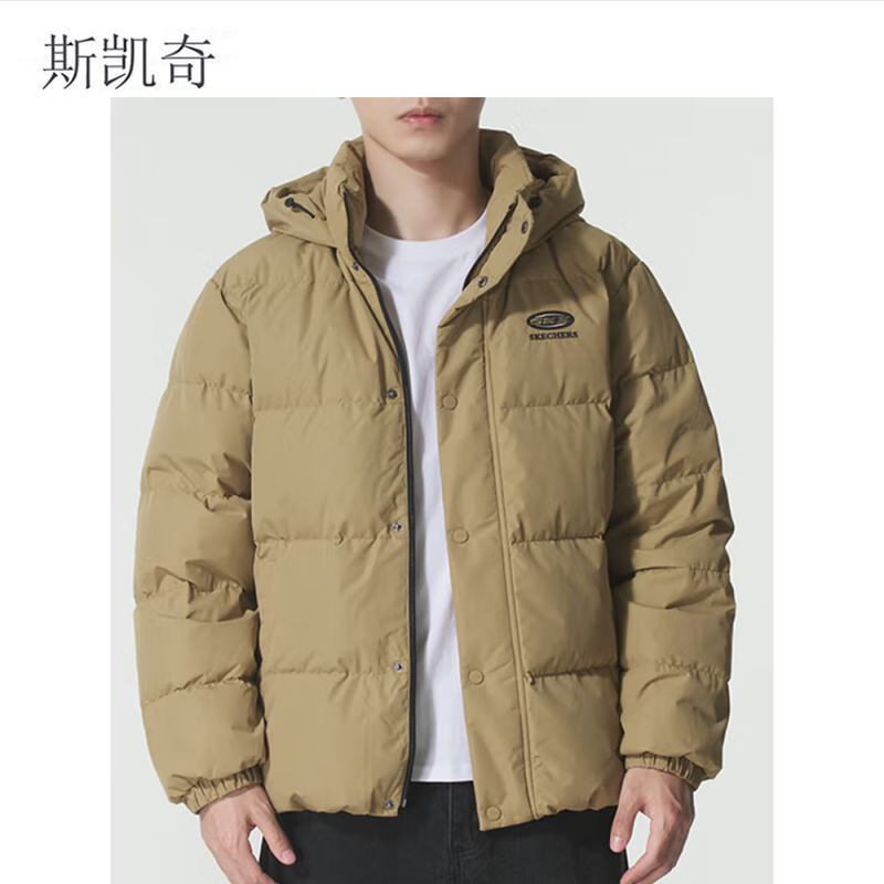斯凯奇 男女同款羽绒服P 423U036-01EWXXL 件高清大图
