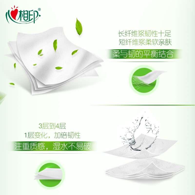 心相印手帕纸小包纸巾便携式随身装卫生纸面巾纸小包装 C3624高清大图