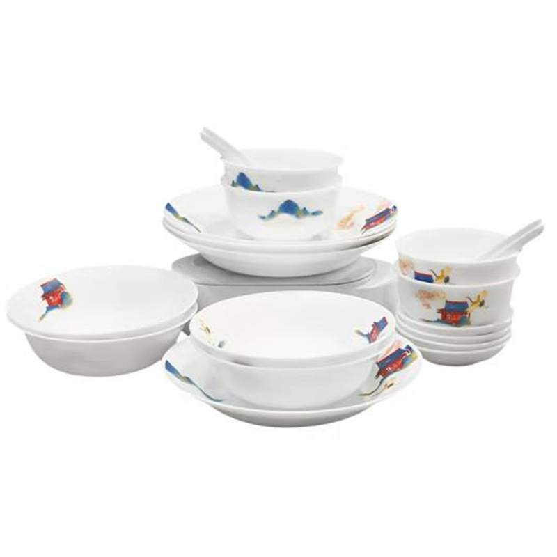 康宁 冰萃玲珑 盛世鸣和餐具20件套CB-BCLLSSMH20/KZ/LS高清大图