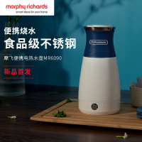 摩飞 电水壶 400ml电热水壶 便携式家用旅行电热水壶 冲奶泡茶保温杯 MR6090