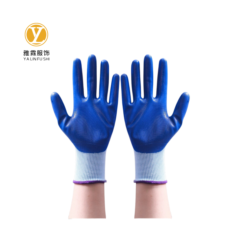 雅霖服 丁腈手套 涂层耐磨耐油YLF25051707 双高清大图