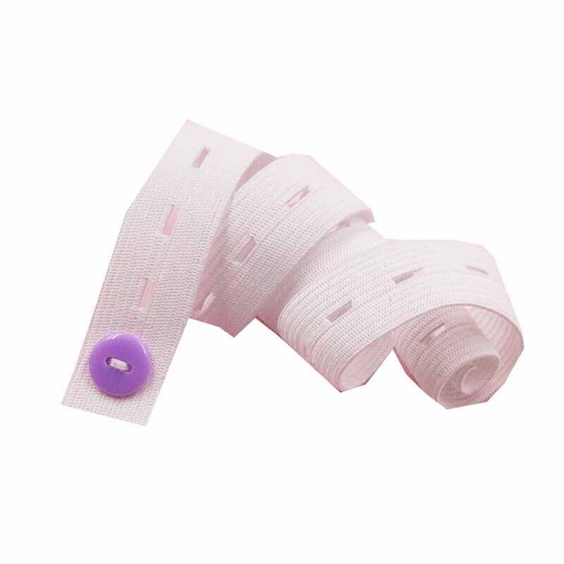 定制婴秀尿布扣尿片固定带纸尿片尿布带儿松紧带婴儿棒带可节白色