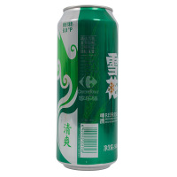 雪花啤酒(Snowbeer)8度清爽 500ml*12听 整箱装