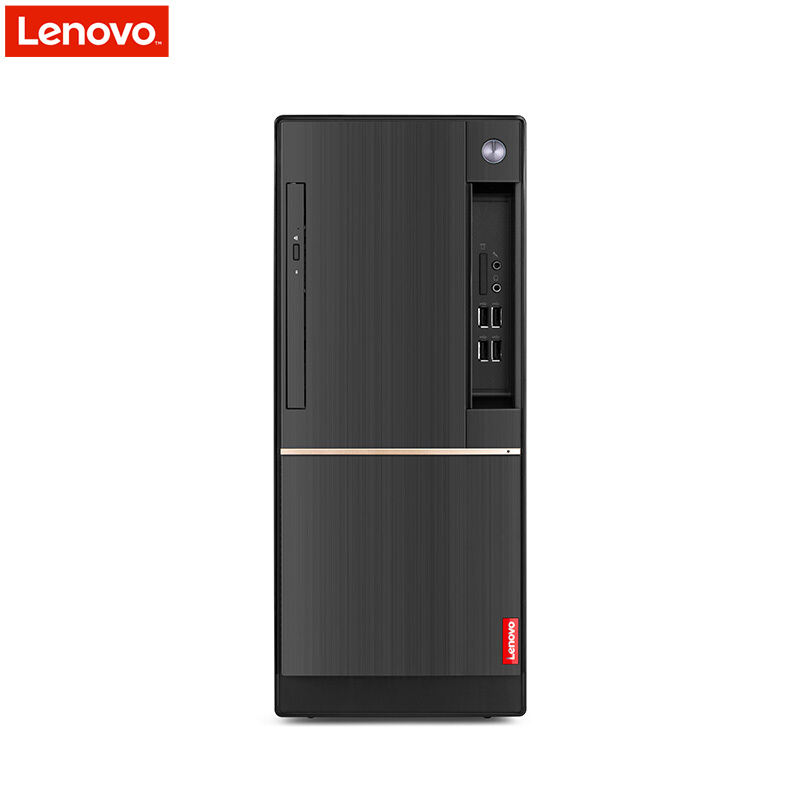 联想(Lenovo)扬天T4900d 商用台式电脑主机定制(Intel i5 7400 4GB 500GB+128GB固态 无光驱 W10H)高清大图