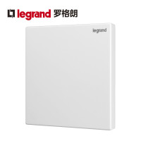 [官方旗舰店]tcl罗格朗Legrand开关插座面板仕典逸景玉兰白空白面板挡板底盒盖板装饰板86型带开关插座