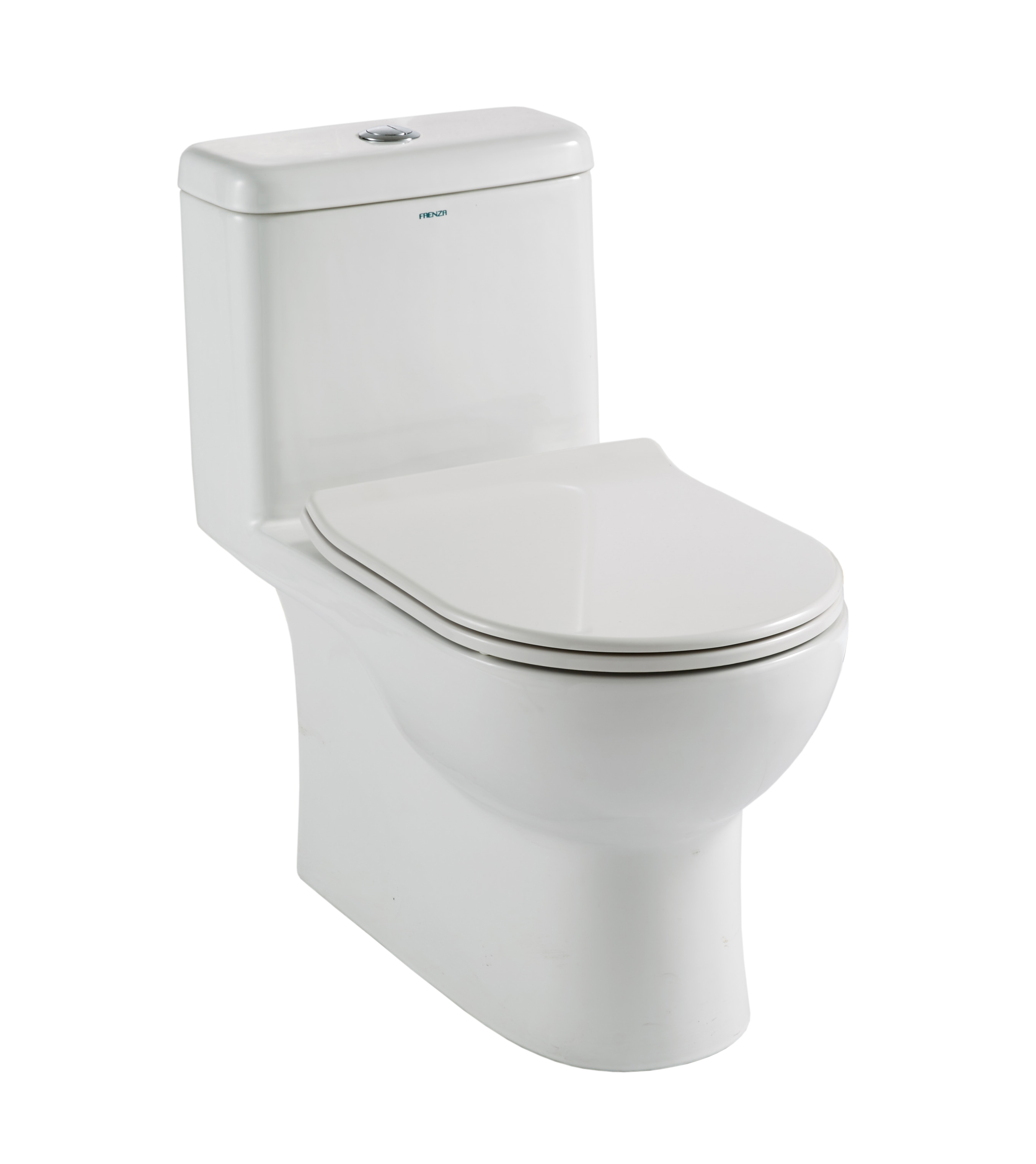 法恩莎卫浴马桶家用卫生间座便pp/脲醛盖板节水虹吸fb16121坐便器