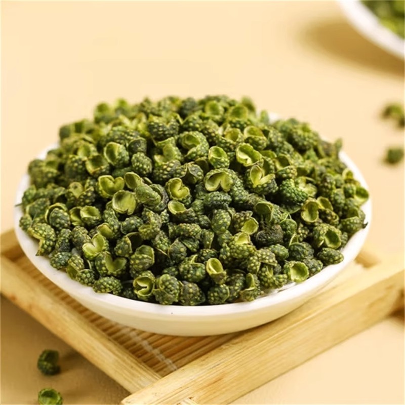 青麻椒特麻藤椒四川散装汉源麻椒绿麻椒干青花椒粉香料调料大料高清大图