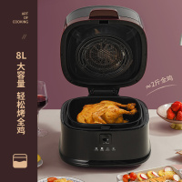利仁(Liven)空气炸锅家用8L大容量电炸锅煎炸锅智能可视定时预定可烤全鸡智能无油空气炸锅薯条机KZ-D8000B