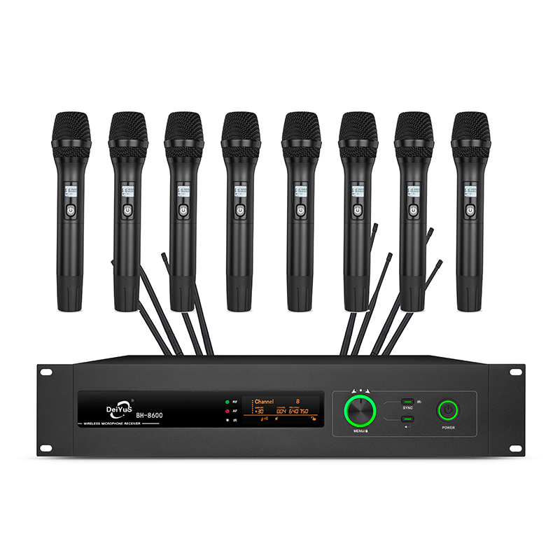 一拖八无线麦克风 一拖八手持