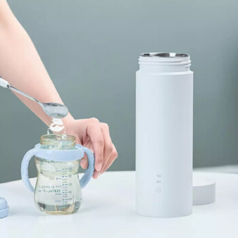 小米有品 云米YM-K0401电热水杯便携式烧水壶真空保温杯多功能电热烧水壶400ML