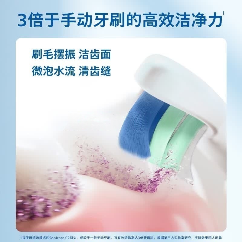 飞利浦(PHILIPS)[肖战推荐]电动牙刷钻石1系量子黑HX5070/01高清大图